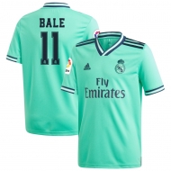 Реал Мадрид футболка игровая 2019/20 с нанесением игрока BALE 11 гостевая 3 форма Реал Мадрид футболка игровая 2019/20 с нанесением игрока BALE 11 гостевая 3 форма