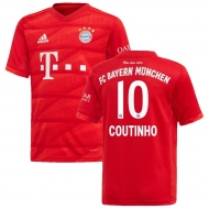 Бавария Мюнхен футболка игровая 2019/20 с нанесением игрока COUTINHO 10 домашняя Бавария Мюнхен футболка игровая 2019/20 с нанесением игрока COUTINHO 10 домашняя