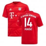 Бавария Мюнхен футболка игровая 2019/20 с нанесением игрока PERISIC 14 домашняя Бавария Мюнхен футболка игровая 2019/20 с нанесением игрока PERISIC 14 домашняя