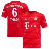 Бавария Мюнхен футболка игровая 2019/20 с нанесением игрока THIAGO 6 домашняя Бавария Мюнхен футболка игровая 2019/20 с нанесением игрока THIAGO 6 домашняя