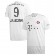 Бавария Мюнхен футболка игровая 2019/20 с нанесением игрока LEWANDOWSKI 9 гостевая Бавария Мюнхен футболка игровая 2019/20 с нанесением игрока LEWANDOWSKI 9 гостевая