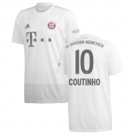 Бавария Мюнхен футболка игровая 2019/20 с нанесением игрока COUTINHO 10 гостевая Бавария Мюнхен футболка игровая 2019/20 с нанесением игрока COUTINHO 10 гостевая