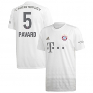 Бавария Мюнхен футболка игровая 2019/20 с нанесением игрока PAVARD 5 гостевая Бавария Мюнхен футболка игровая 2019/20 с нанесением игрока PAVARD 5 гостевая