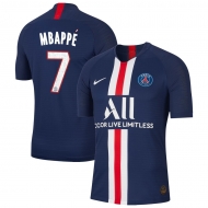 Пари Сен-Жермен футболка игровая 2019/20 с нанесением игрока MBAPPE 7 домашняя Пари Сен-Жермен футболка игровая 2019/20 с нанесением игрока MBAPPE 7 домашняя