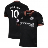 Челси футболка игровая 2019/20 с нанесением игрока WILLIAN 10 гостевая 3 форма Челси футболка игровая 2019/20 с нанесением игрока WILLIAN 10 гостевая 3 форма