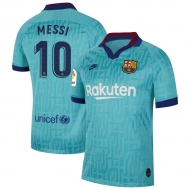 Барселона футболка игровая 2019/20 с нанесением игрока MESSI 10 гостевая 3 форма Барселона футболка игровая 2019/20 с нанесением игрока MESSI 10 гостевая 3 форма