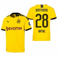 Боруссия Дортмунд футболка игровая 2019/20 с нанесением игрока WITSEL 28 домашняя Боруссия Дортмунд футболка игровая 2019/20 с нанесением игрока WITSEL 28 домашняя