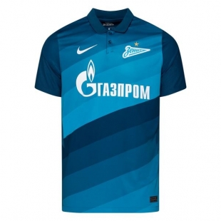 Зенит футболка игровая 2020/21 домашняя