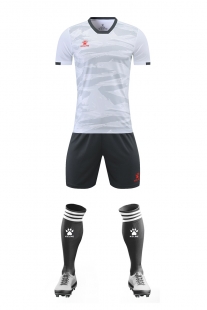Универсальный комплект футбольной формы Kelme камуфляж белая